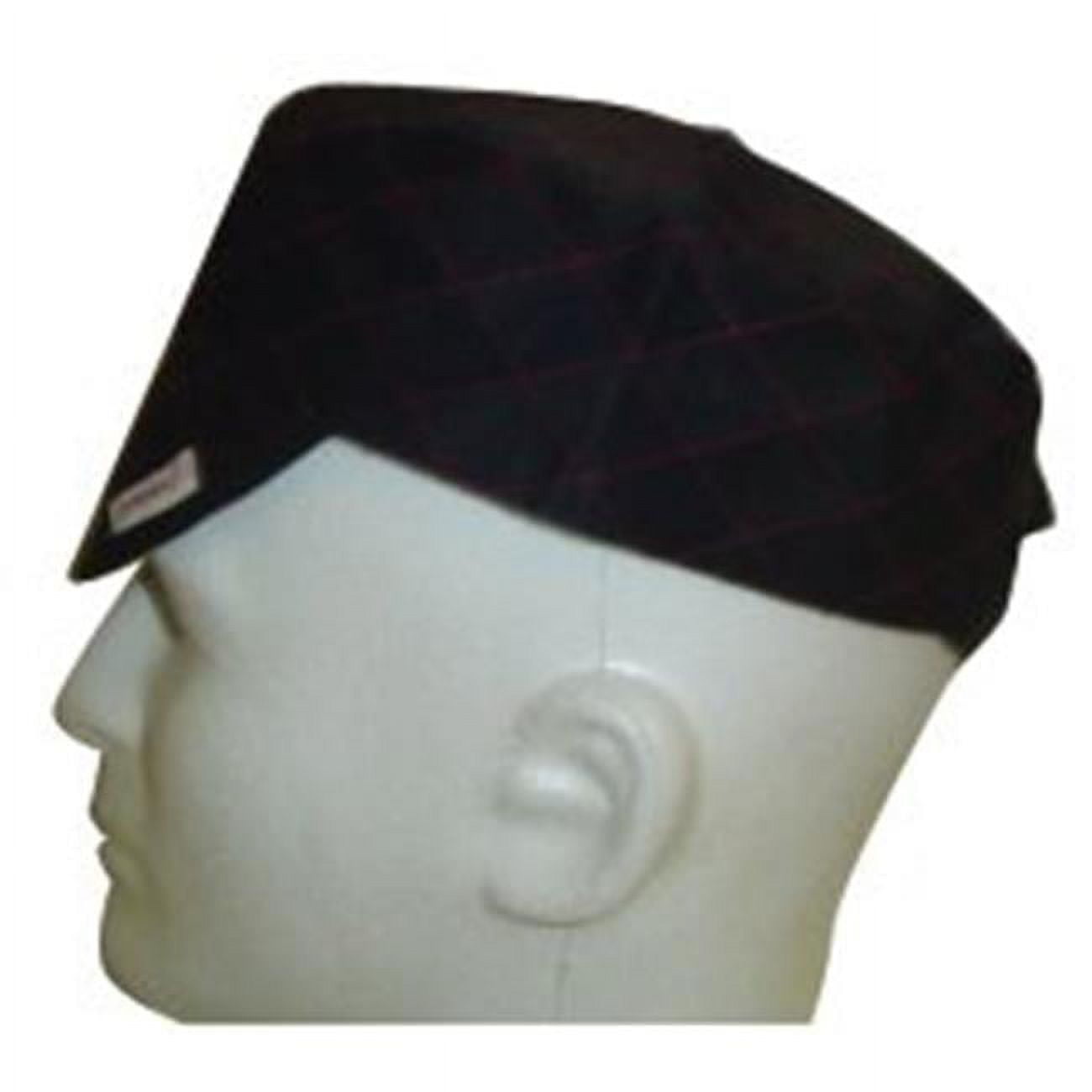 COMEAUX CAPS BC-600-7-3/4 30734 Black Quilted Cap