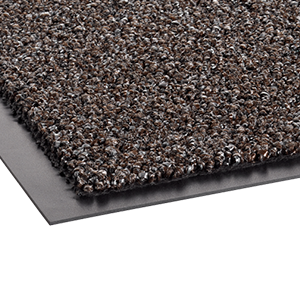 Crown Matting CS 0023BR Cross-Over 2'x3' Brown Indoor Entrance Mat