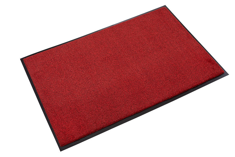 Crown Matting WP 0035CR Wonder-Pro 3'x5' Castellan Red Indoor Entrance Mat