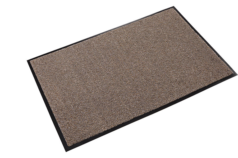 Crown Matting GS 0035PB Rely-On Olefin 3'x5' Pebble Brown Indoor Entrance Mat