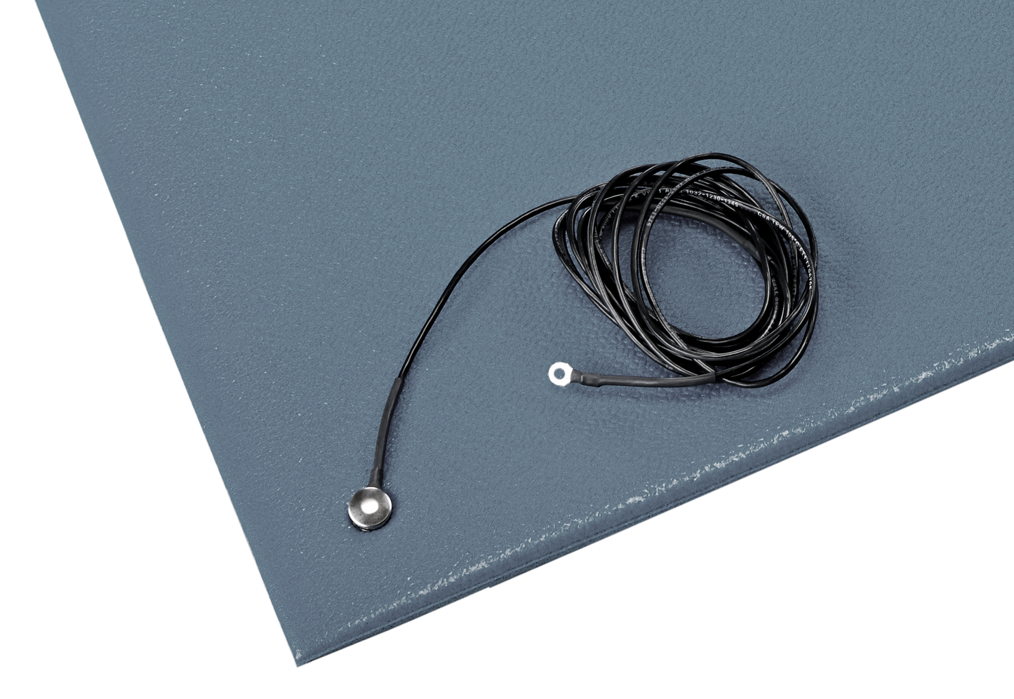 Crown Matting ZC 0312GY Comfort-King Anti-Static 3'x12' Steel Gray Specialty Mat