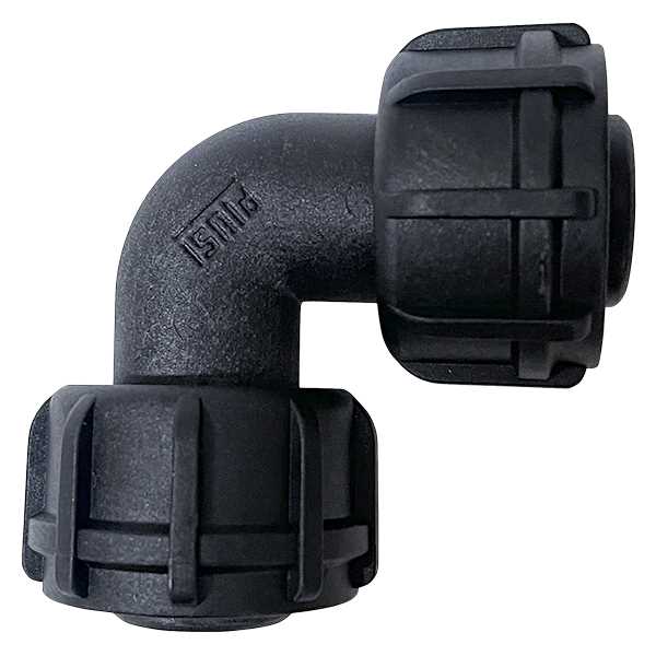 American Lube DEF-76 90 Degree Socket 1" BSP (F) x 1" BSP (F) Plastic Fitting for DEF
