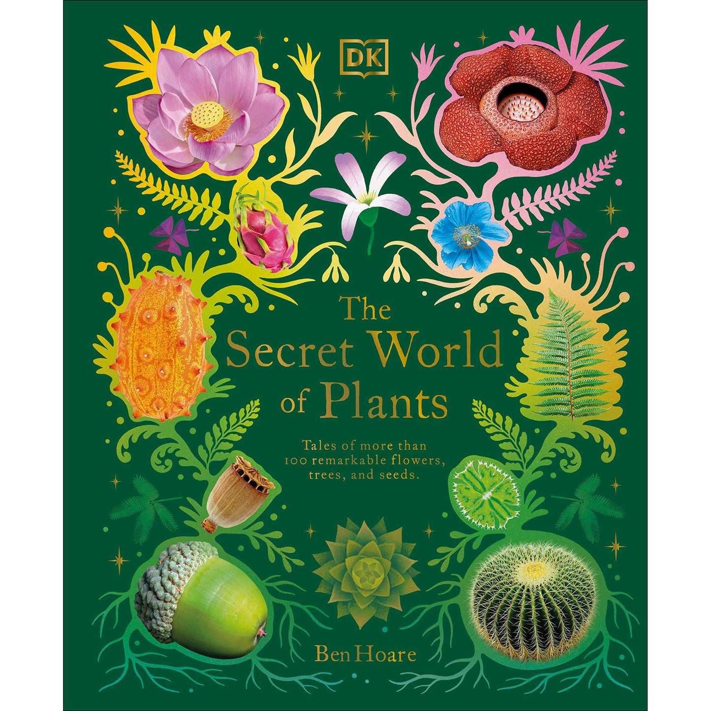 Paradise Clay DKP135 The Secret World of Plants: Tales of More Than 100 Remarkable Flowers, Trees, and Seeds - Book