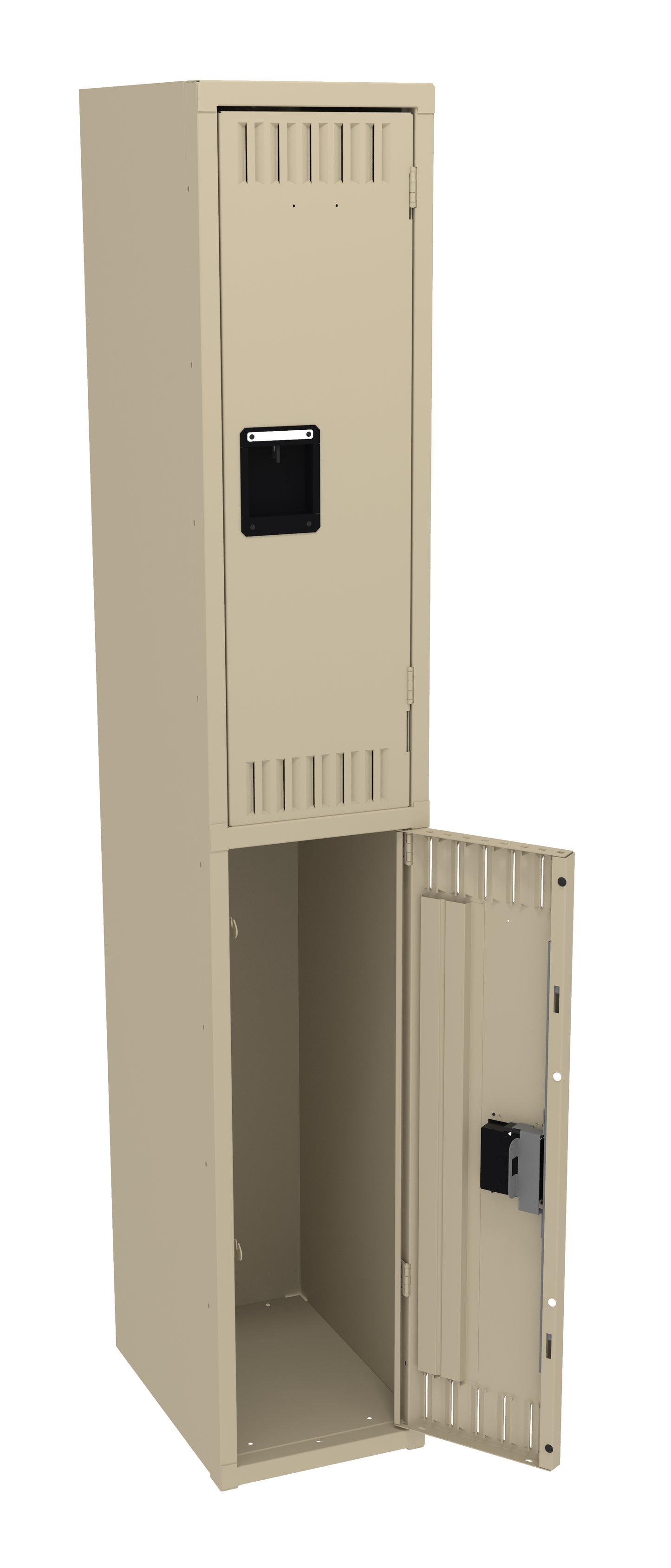 Tennsco DTS-121836-A Double Tier Locker - One Wide, No Legs (Assembled)