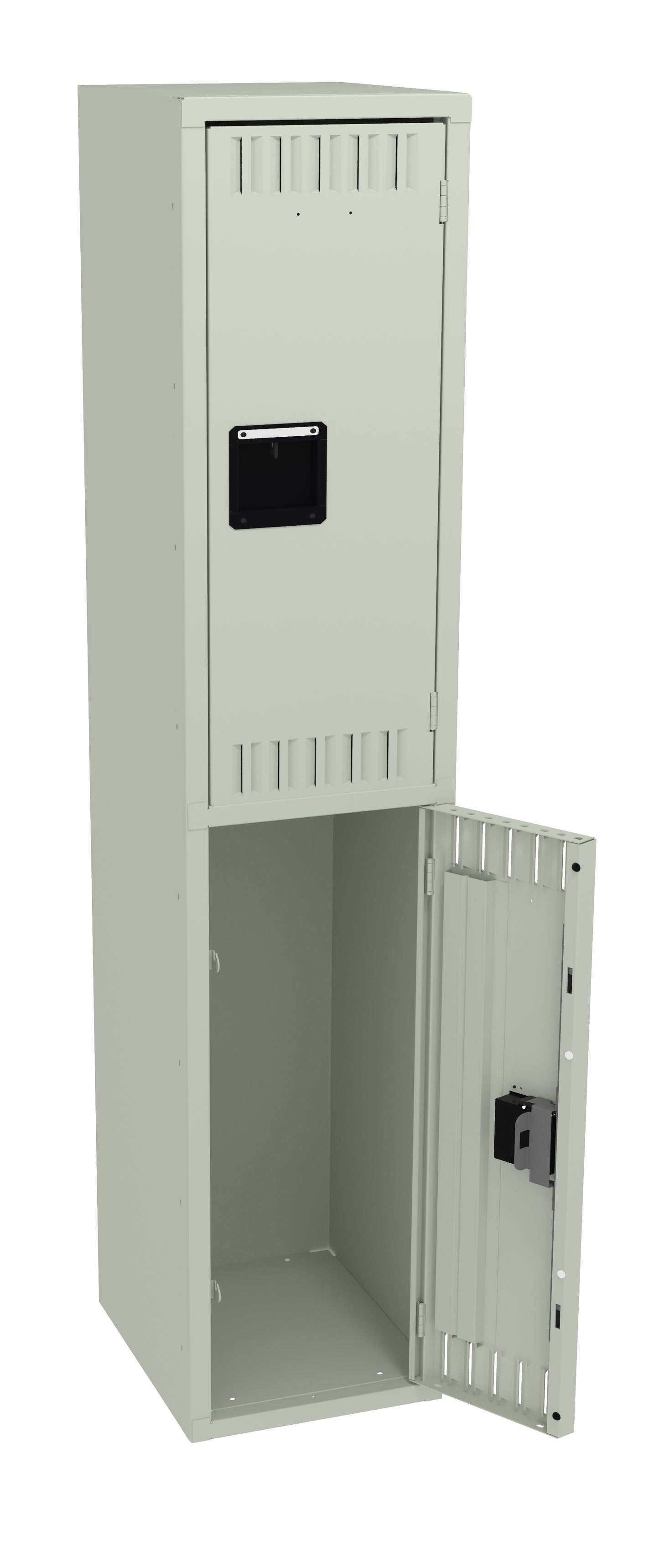 Tennsco DTK-151836-A Double Tier Locker - One Wide, No Legs (Unassembled)