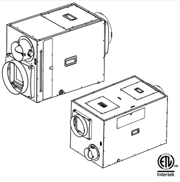 Innovative Dehumidifier WH200 Whole House Dehumidifier