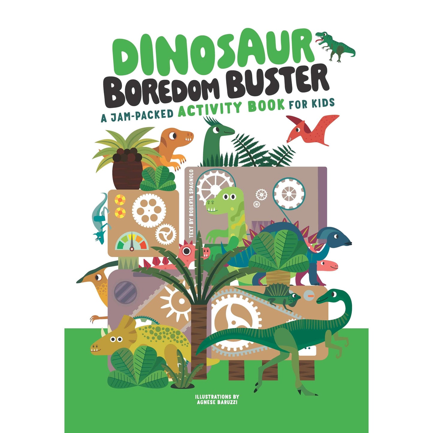 Paradise Clay FCP125 Dinosaur Boredom Buster - Book