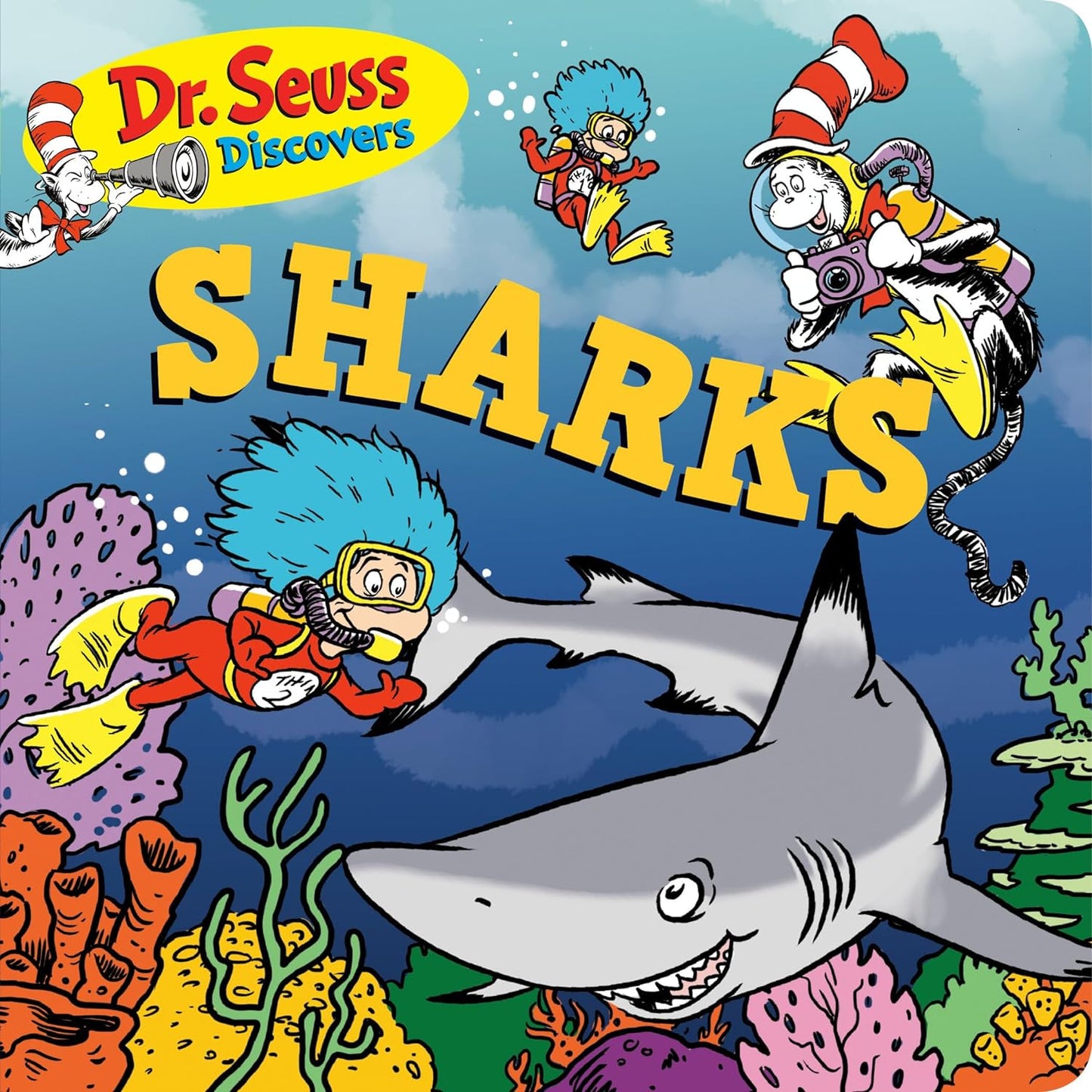 Paradise Clay RAN668 Dr. Seuss Discovers: Sharks - Book