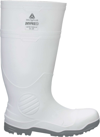 Delta Plus WMXP2OBBG29 DRYPRO7 Boots, Plain Toe, White-Grey, US11, Size-29