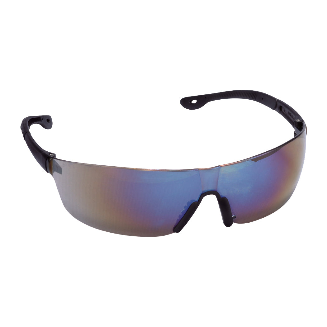 Cordova Safety EGF60S Jackal™, Safety Glasses, Blue Mirror