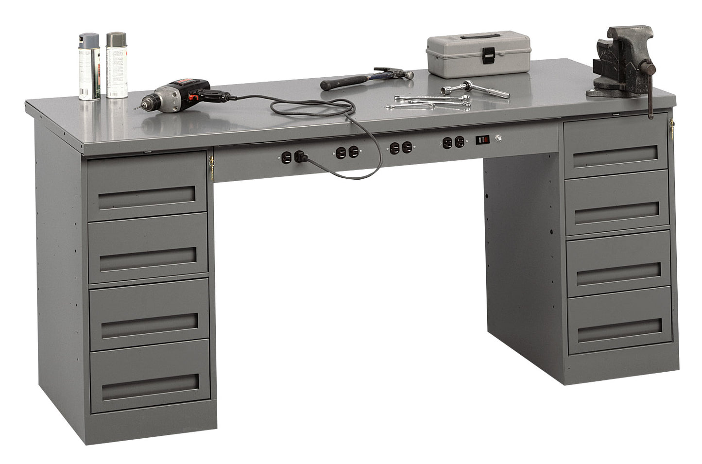 Tennsco EMB-1-3072S Workbench With Modular Units