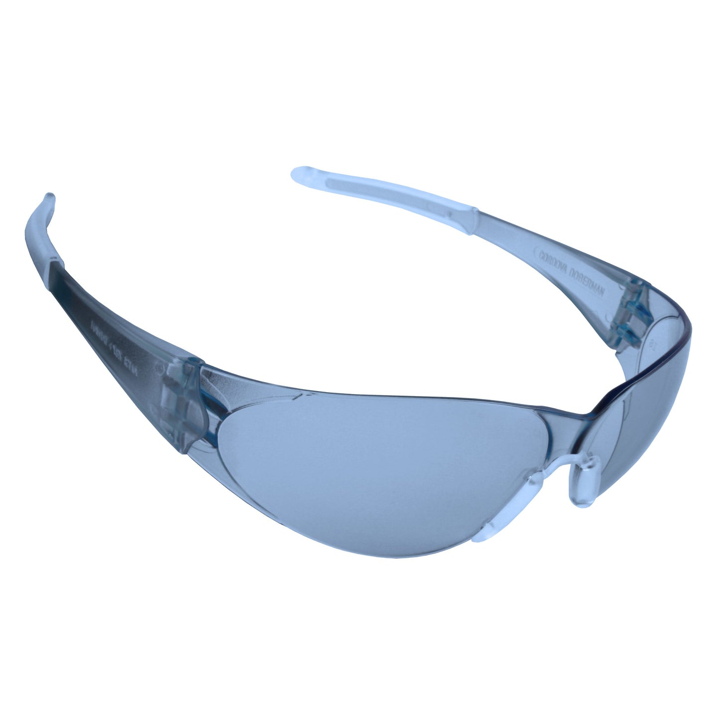 Cordova Safety ENF15S DOBERMAN™, Safety Glasses, Light Blue