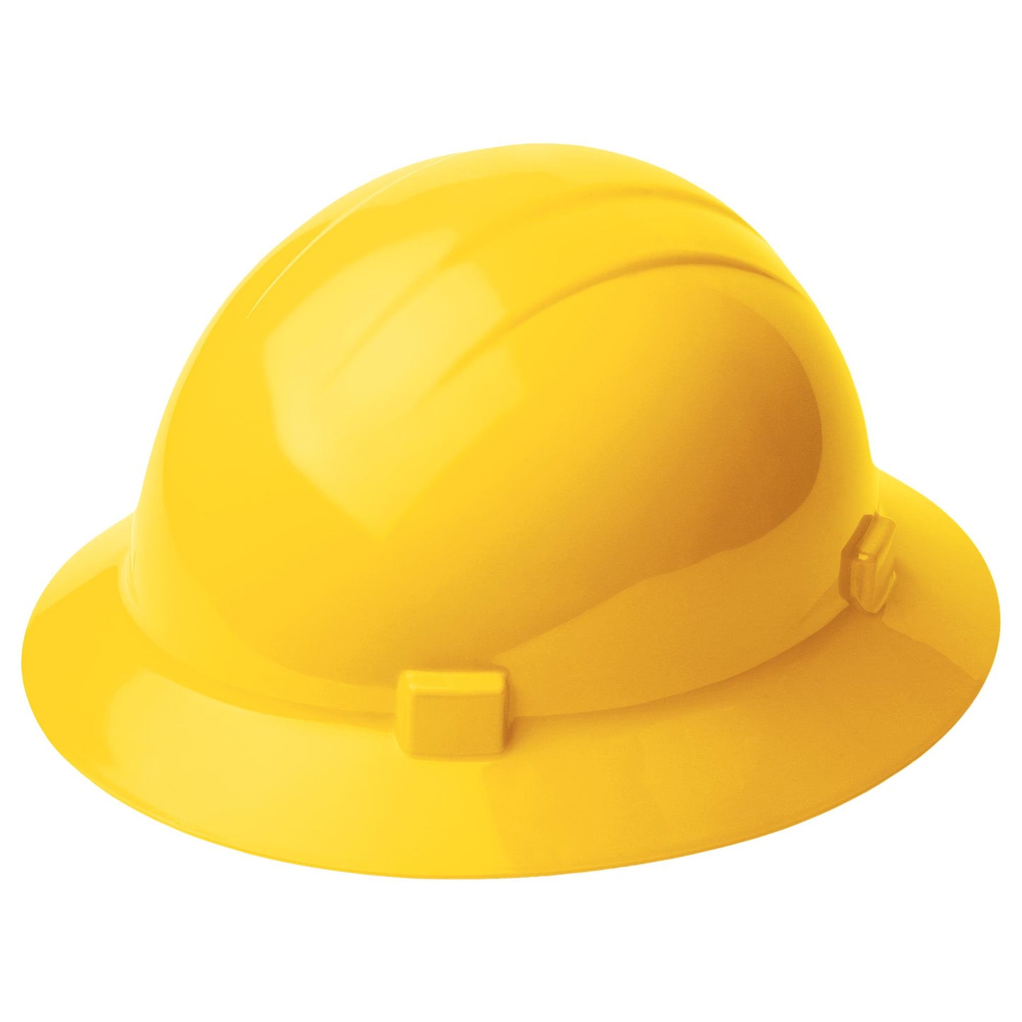 Delta Plus WEL19208HY Americana® Full Brim with 4-Point Slide-Lock Suspension, Hi Viz Yellow