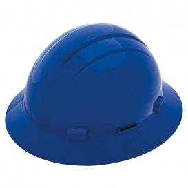 Delta Plus WEL19266BL Americana® Full Brim with Accessory Slots and 4-Point One-D Rotor Suspension, Blue