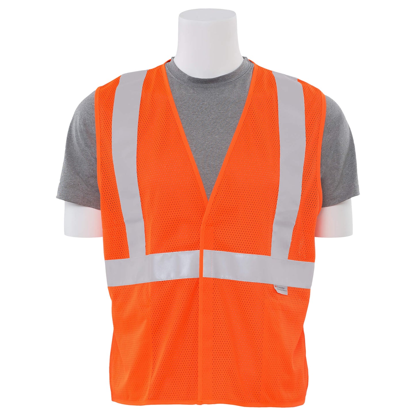 Delta Plus WEL14525HO6X S15 CL 2 Safety Vest, 6x, Hi Viz Orange