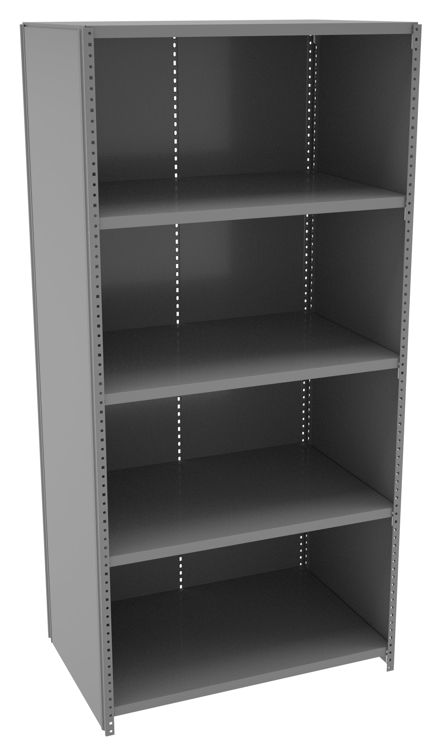 Tennsco ESPC-2436 ESP Closed Shelving - 24" Deep Unit With 5 Shelves