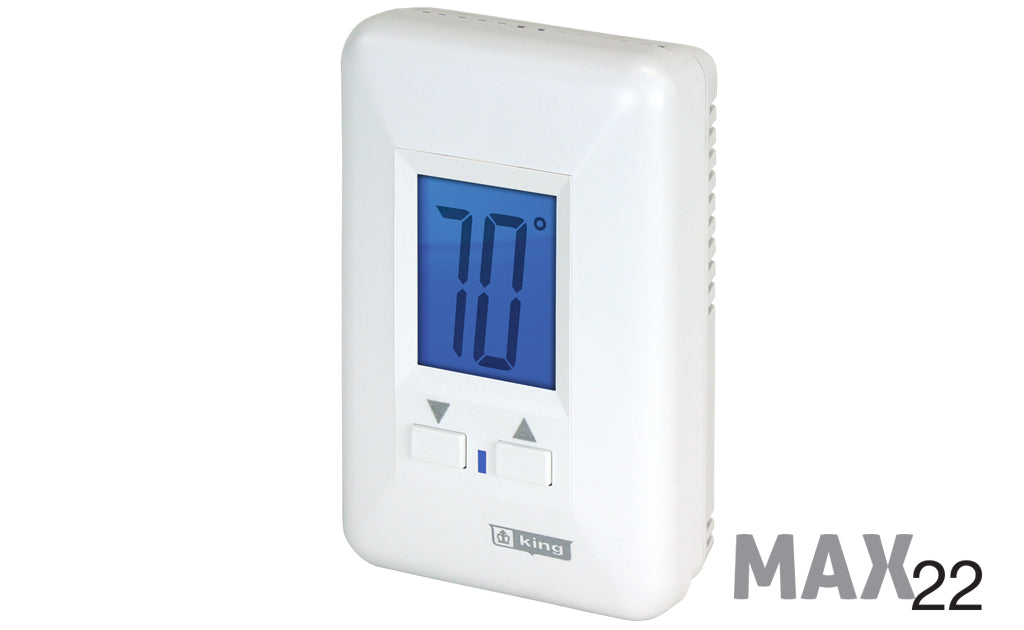 Thermostat Electronic Programmable 208/240V 22A Sp Retail Pkg