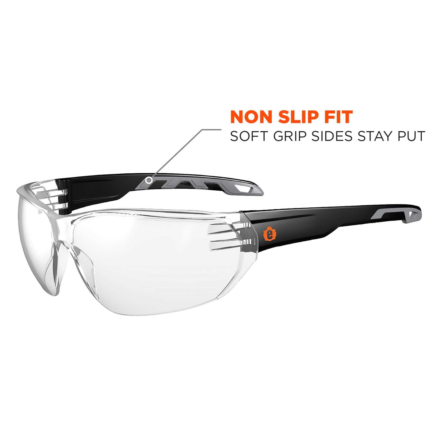 Ergodyne 59200 Skullerz VALI Frameless Safety Glasses // Sunglasses ()