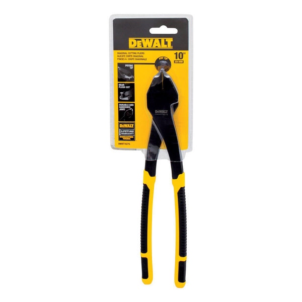 Dewalt DWHT74275 10 In Diagonal Pliers With Prying Tip