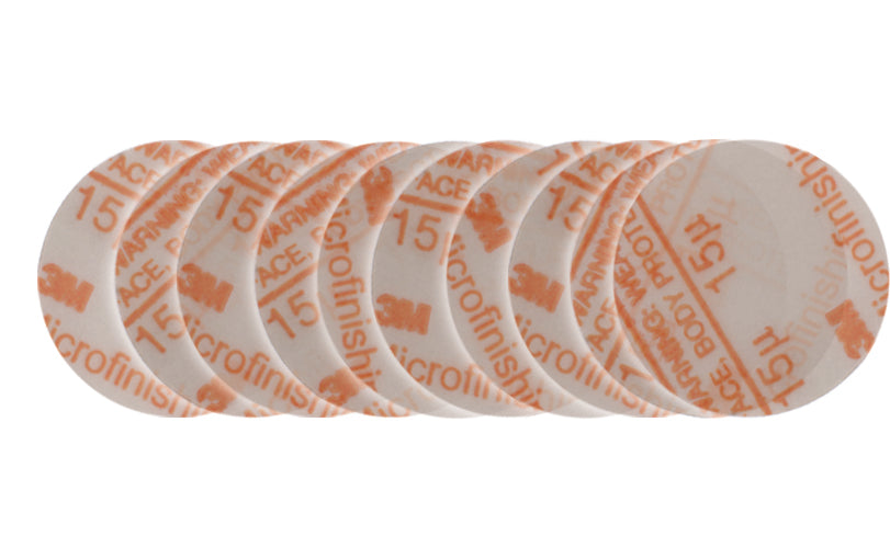 Foredom A-4592-10 2" Imperial Microfinish Disc, 15M, 600 Grit, 10-Pk