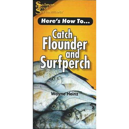 Paradise Clay FAP046 Here's How To: Catch Flounder and Surfperch (Pocket Guide) - Book