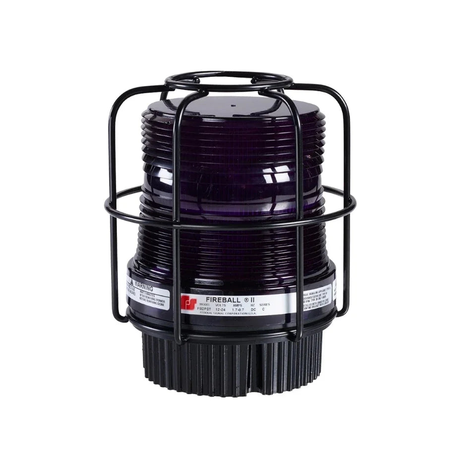 Federal Signal FB2LEDX-120-240M Fireball LED Hazardous Location Single And Quad Color Warning Lights, Magenta