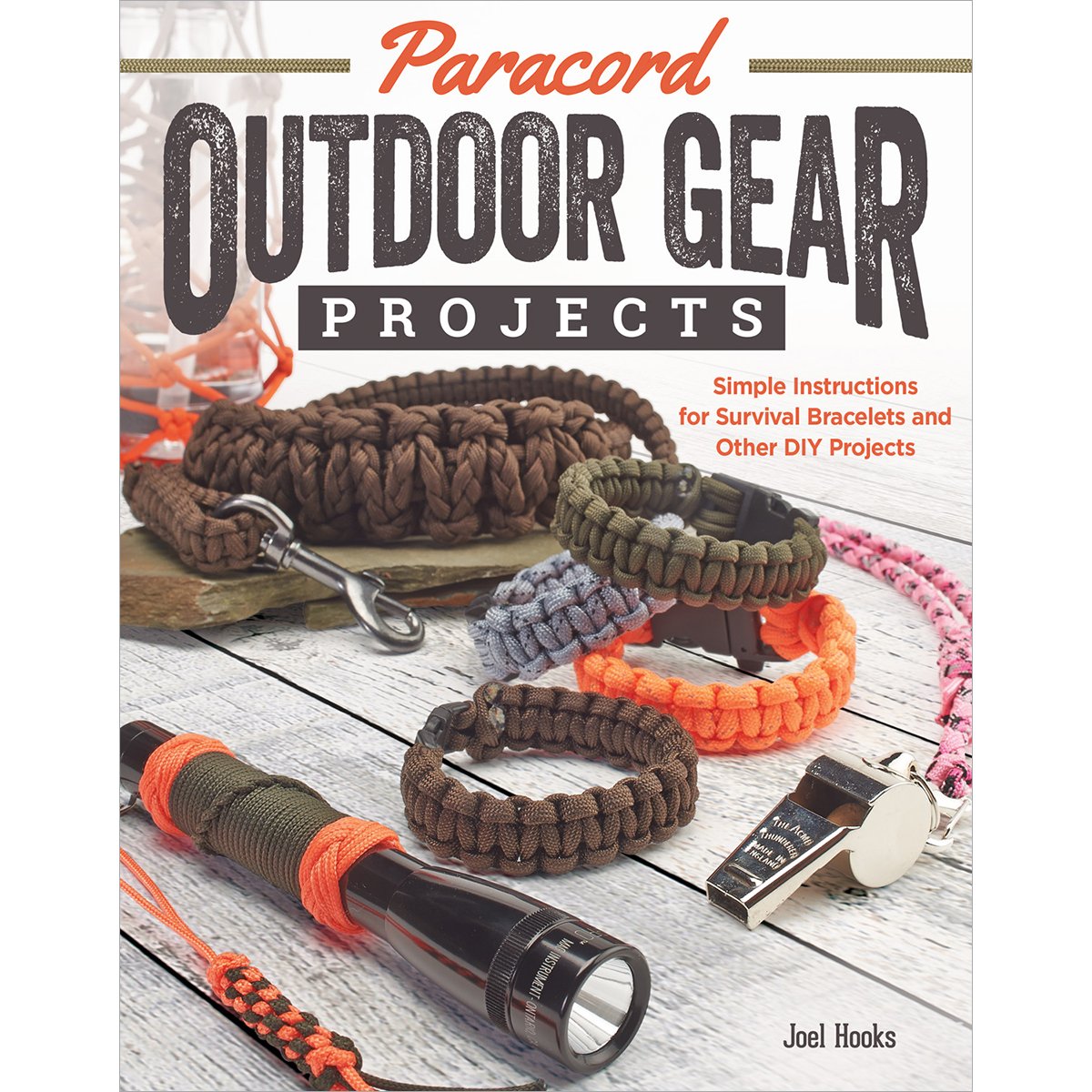Paradise Clay FCP033 Paracord Outdoor Gear Projects: Simple Instructions for Survival Bracelets and Other DIY Projects - Book