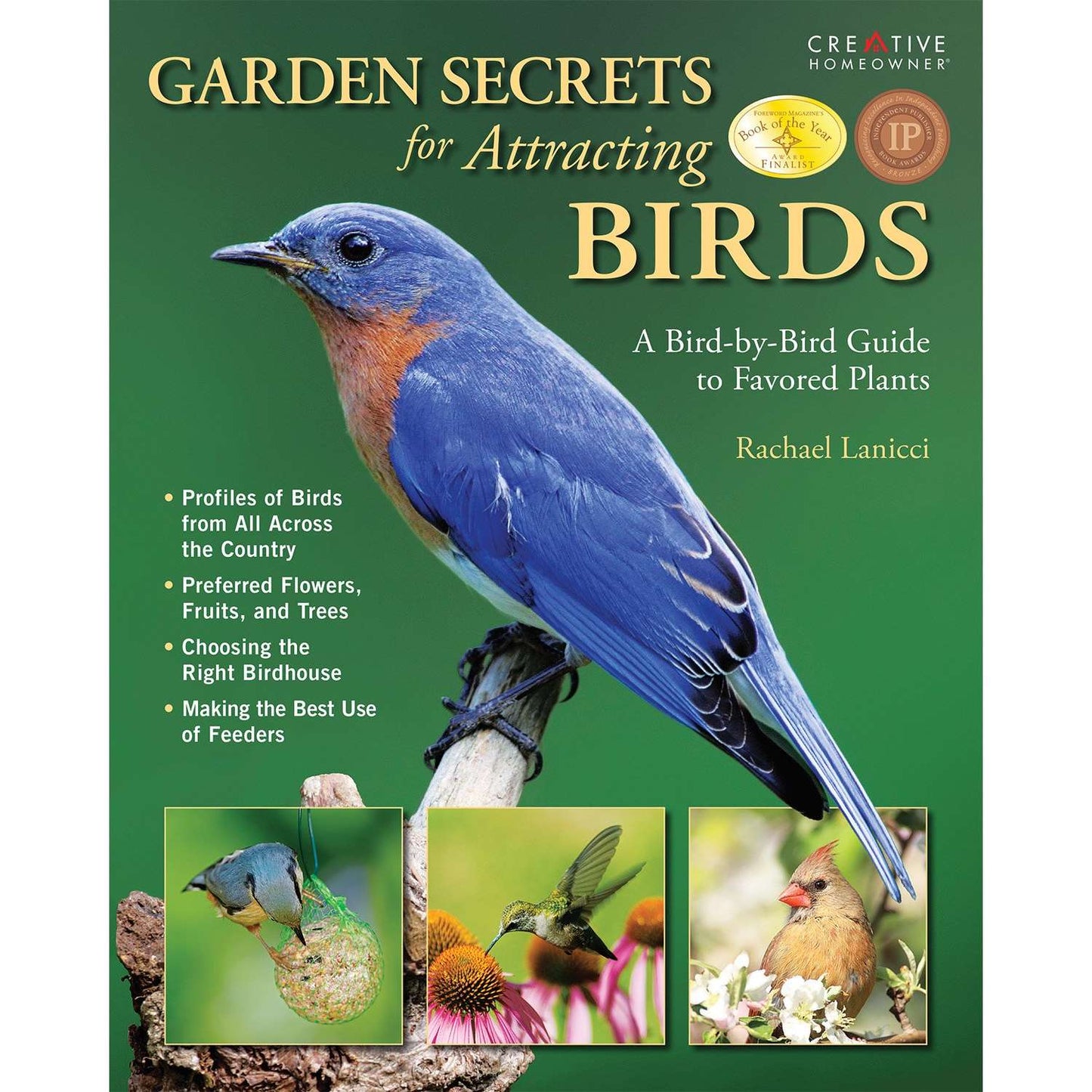 Paradise Clay FCP058 Garden Secrets for Attracting Birds: A Bird-by-Bird Guide to Favored Plants - Book