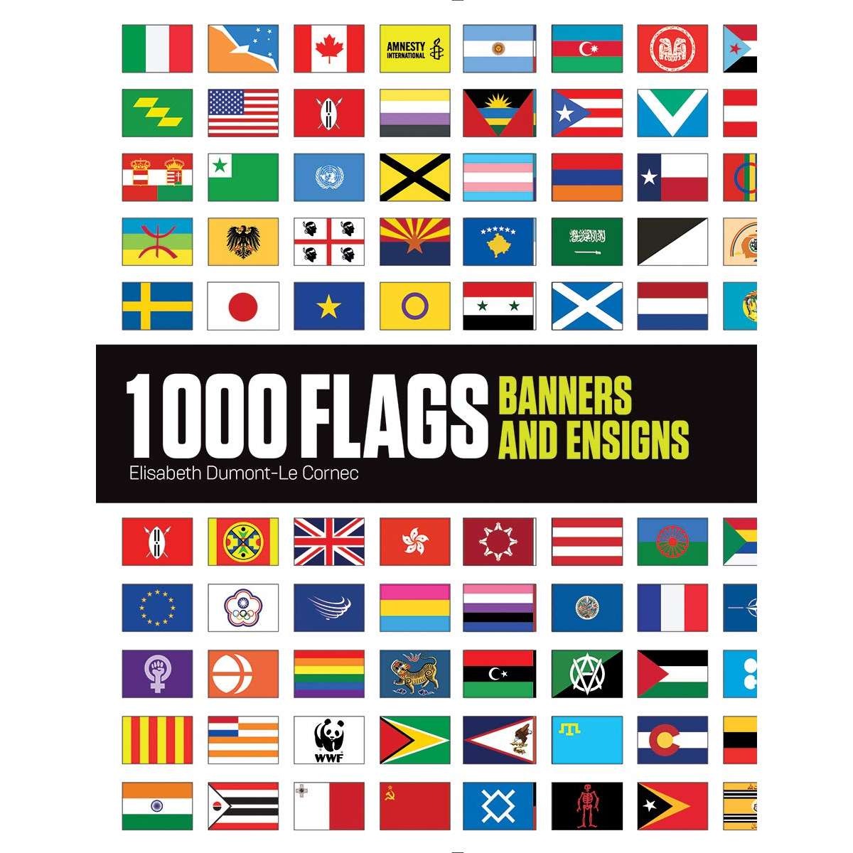 Paradise Clay FFB165 1000 Flags: Banners and Ensigns - Book