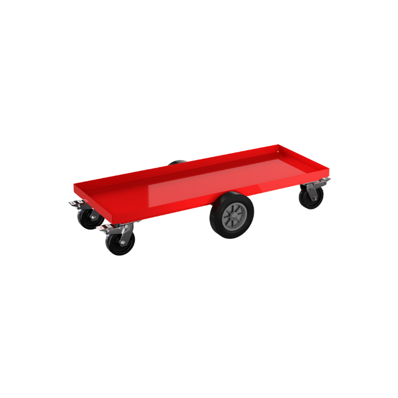 Champion Tool Storage FMP54MC-RD 54" FMPRO Maintenance Cart | 54"W x 10"H x 20"D, Gloss Red
