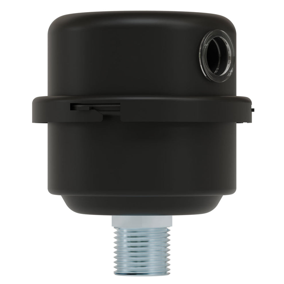 Solberg FS-07-050 Air Inlet Filter Silencer with Weatherhood – 1/2" NPT, 10 Micron Polyester, 12 SCFM
