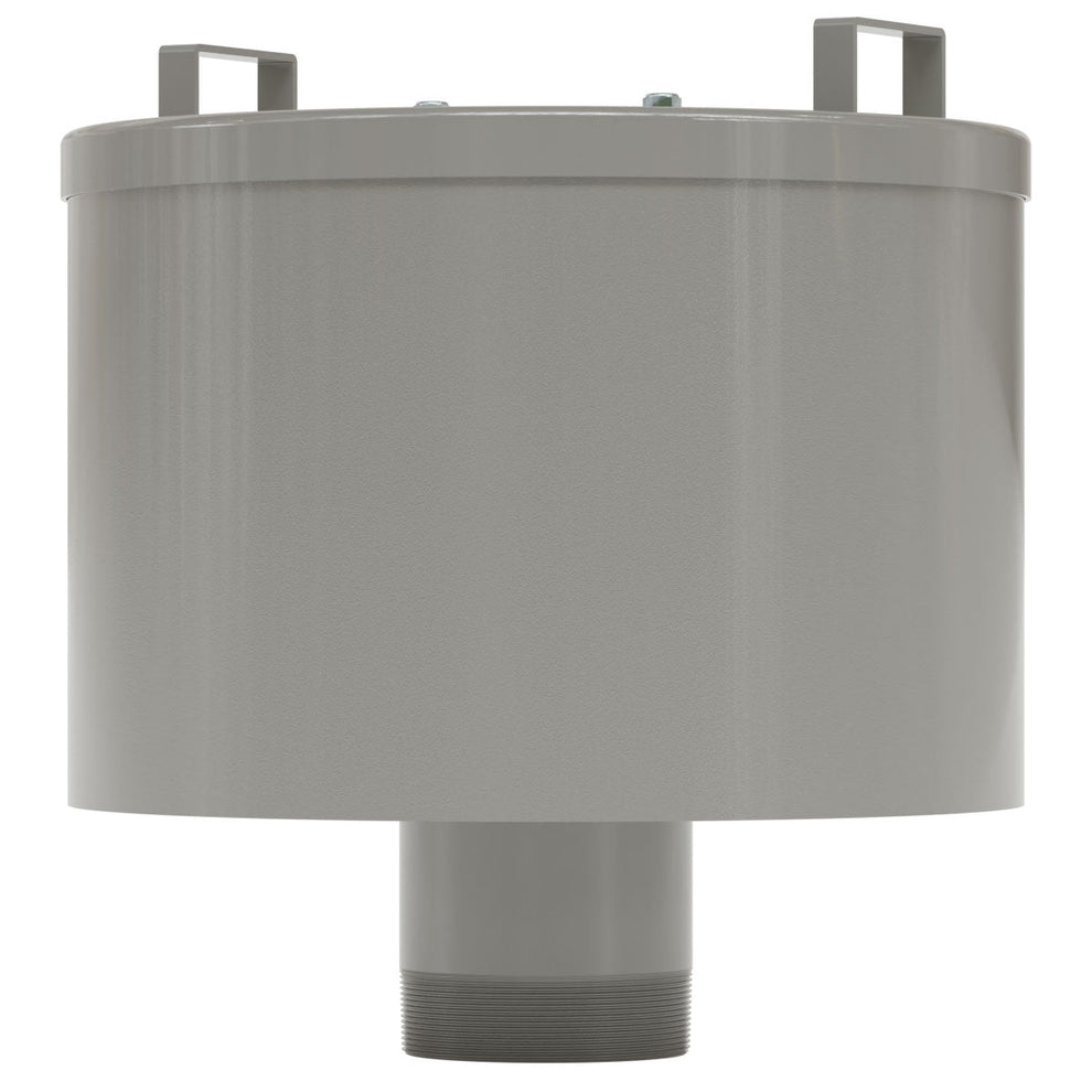 Solberg FS-377P-600 Air Inlet Filter Silencer with Weatherhood – 6" NPT, 5 Micron Polyester, 600 CFM