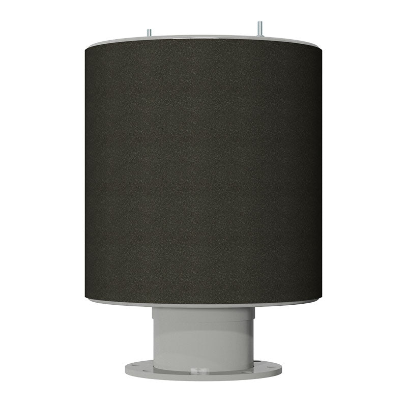 Solberg FT-485P-1000F Heavy-Duty Exposed Intake Filter with Weatherhood, 10" ANSI Flange, Polyester 5 Micron