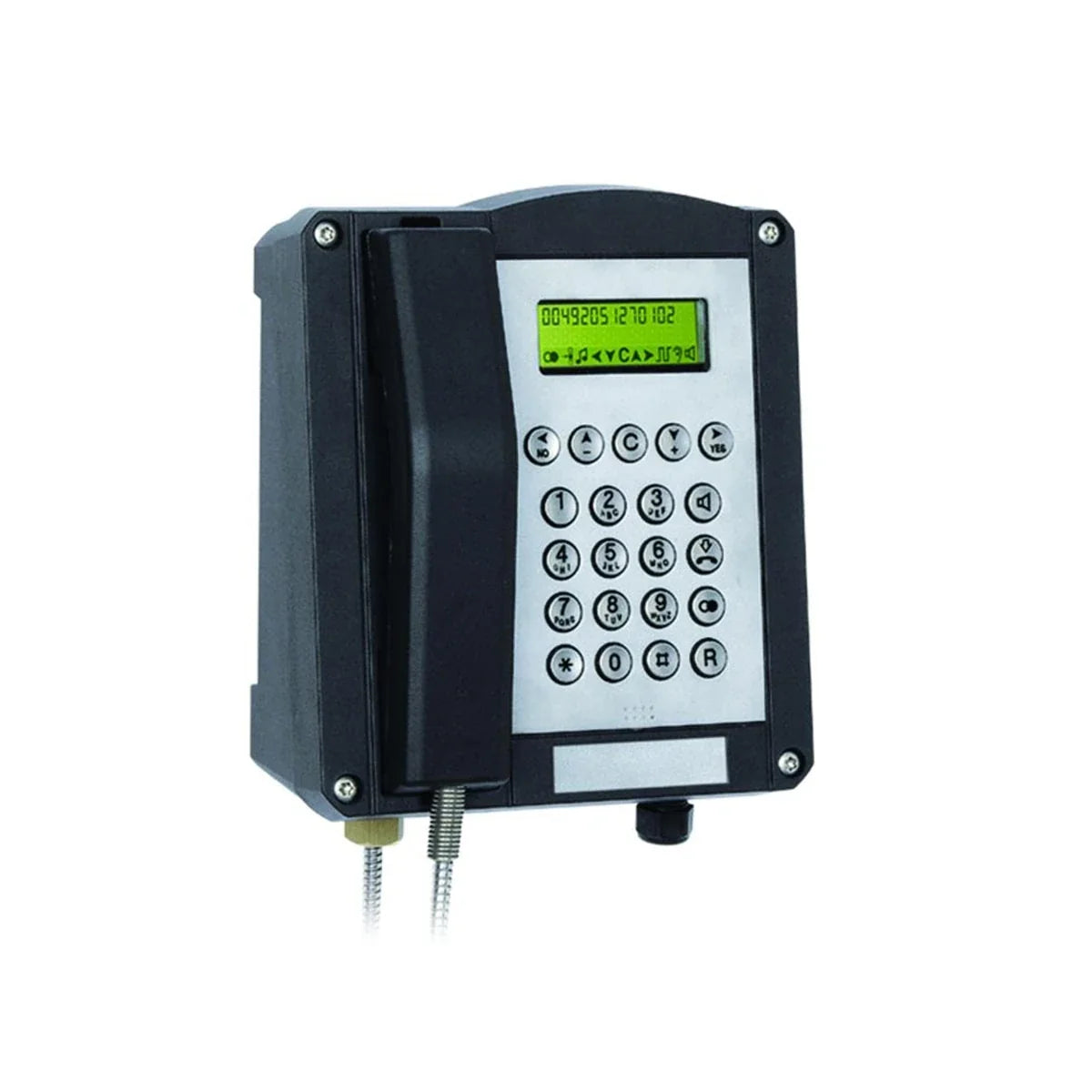 Federal Signal FT400BX Explosion-Proof Industrial Telephones, Black