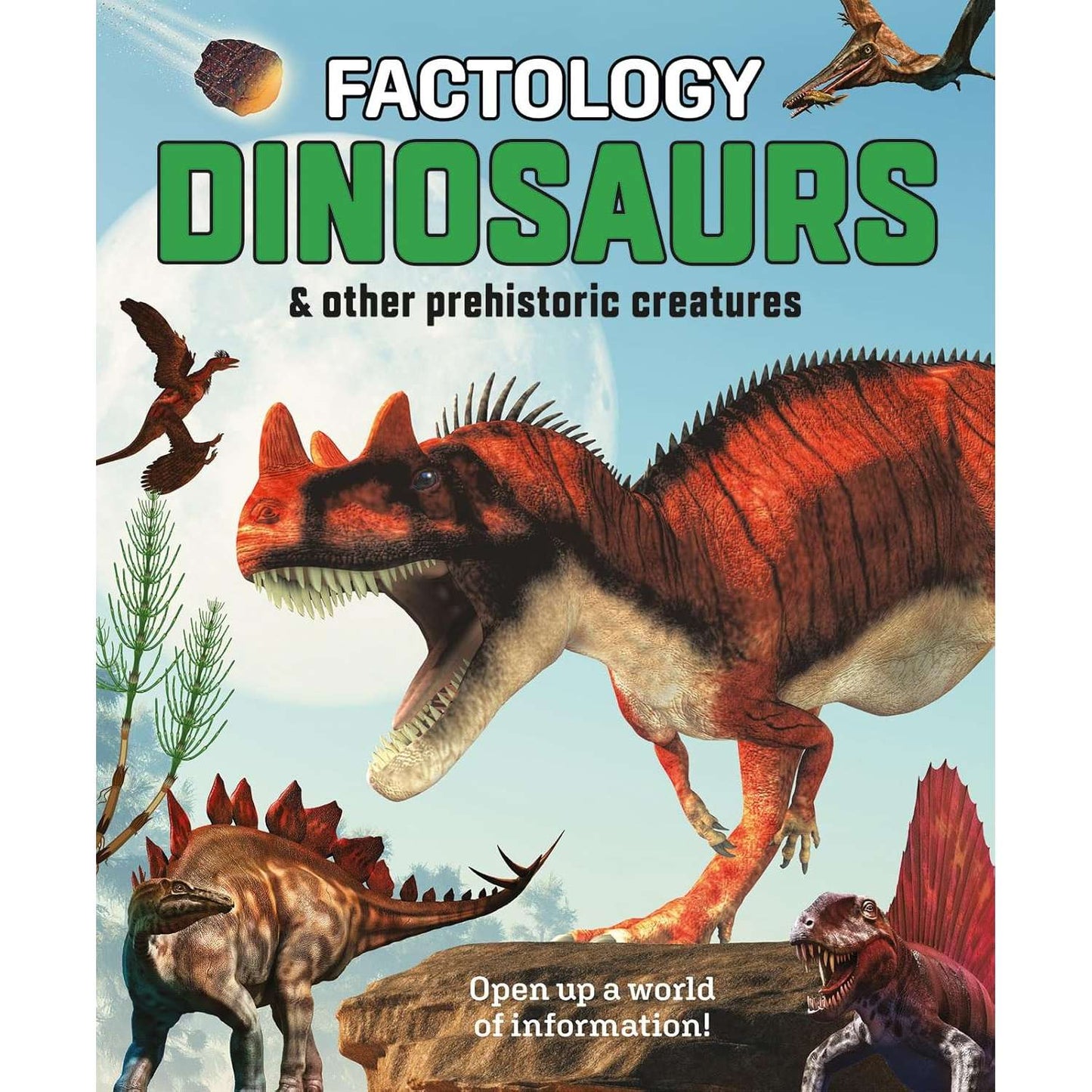 Paradise Clay PGW304 Factology: Dinosaurs: Open Up a World of Information! - Book