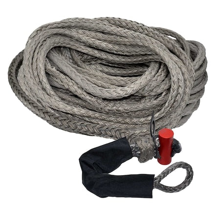 Fusion Tools 20-0563125 9/16" x 125' LockJaw Synthetic Winch Line w/ Integrated Shackle 13,166 lbs WLL