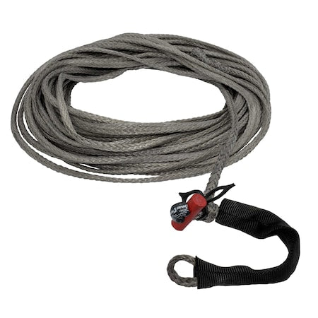 Fusion Tools 21-0250100 1/4" x 100' LockJaw Synthetic Winch Line Extension w/ Integrated Shackle 2,833 lbs WLL