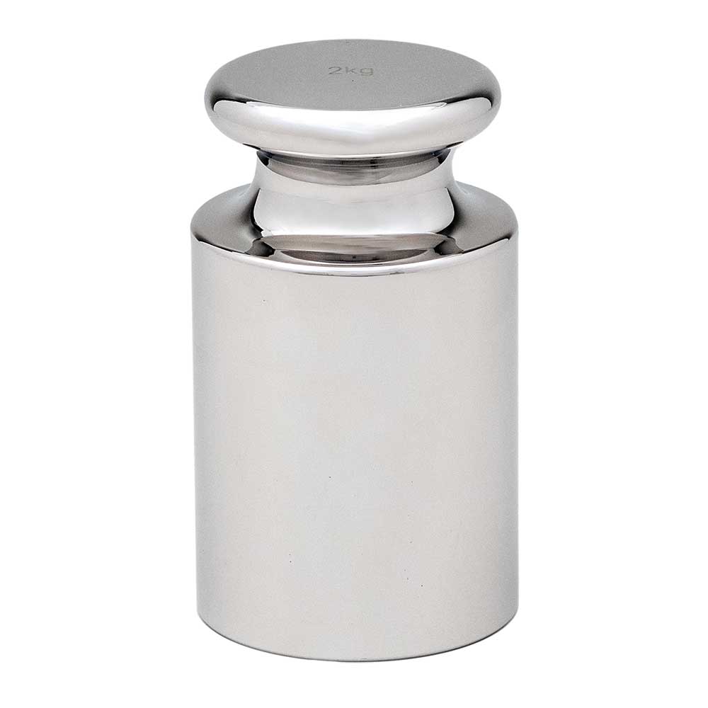Globe Scientific GB-F1-2KG Calibration Weight 2kg OIML Class F1 includes Statement of Accuracy