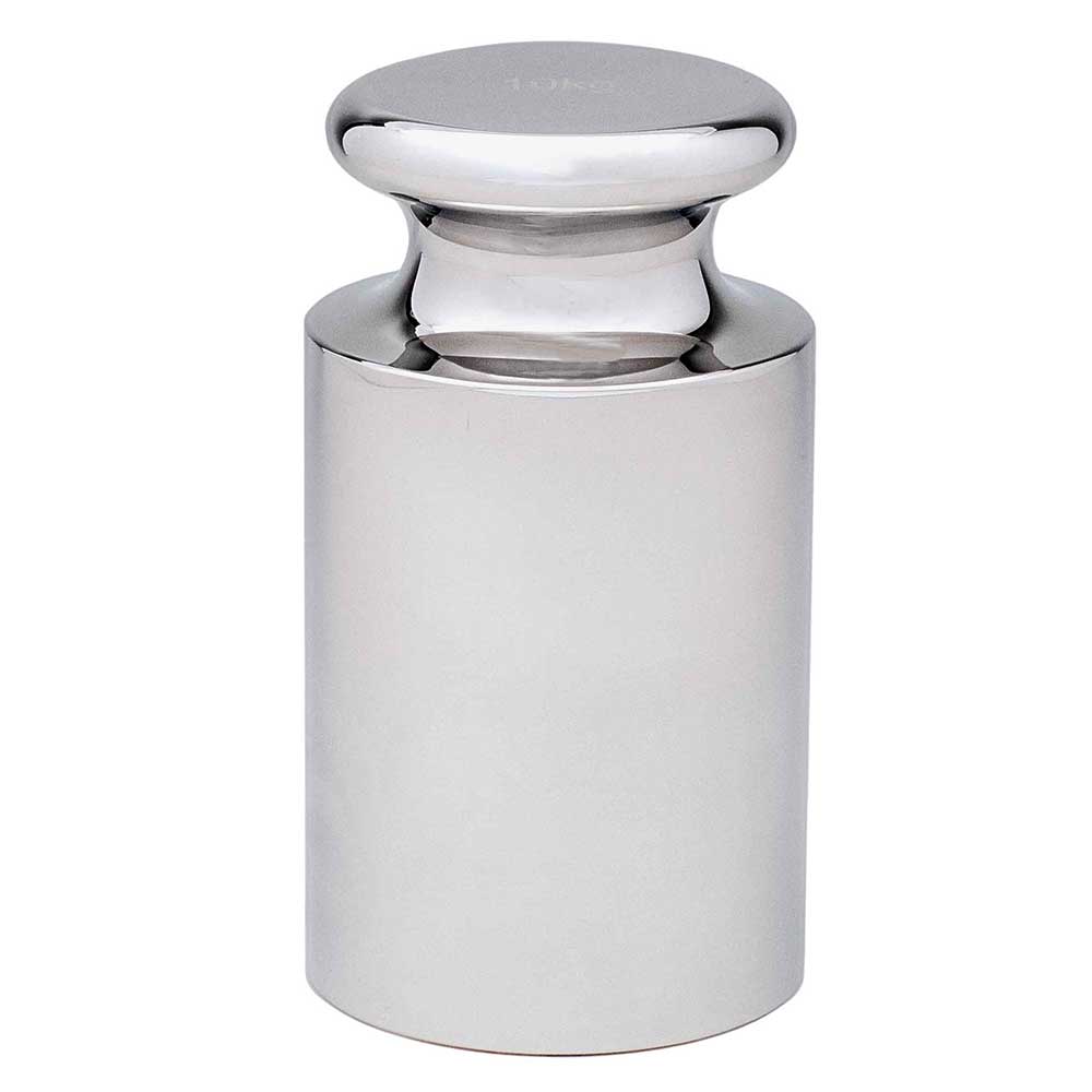 Globe Scientific GB-F2-10KG-C Calibration Weight 10kg OIML Class F2 includes ISO 170252017 Cert. of Calibration
