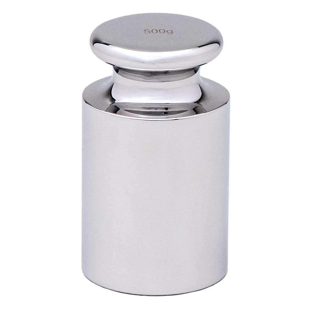 Globe Scientific GB-F2-500G-C Calibration Weight 500g OIML Class F2 includes ISO 170252017 Cert. of Calibration