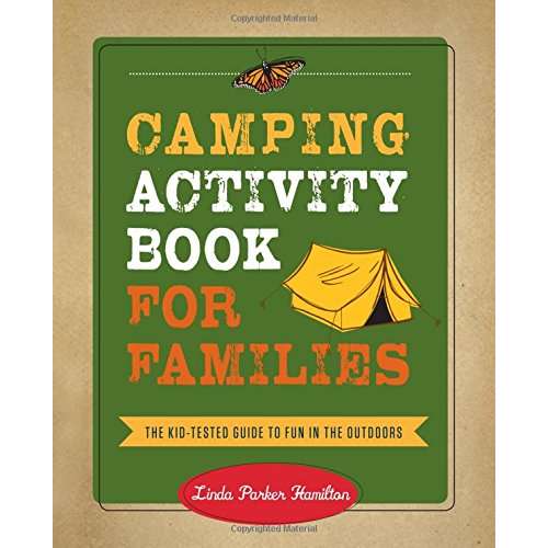Paradise Clay GPT235 Camping Activity Book for Families: The Kid-Tested Guide to Fun in the Outdoors - Book