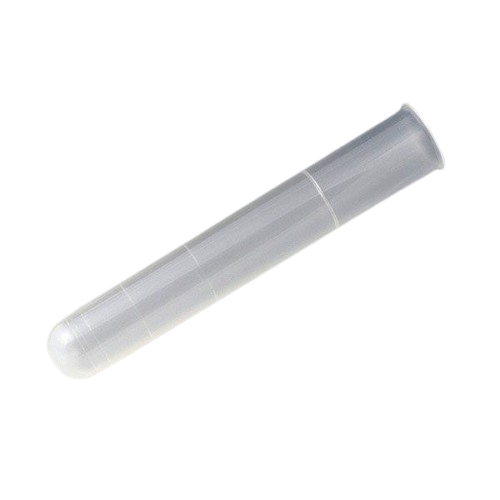 Globe Scientific 111043 Test Tube 16 x 100mm (12mL) PP No Rim Graduated Bulk