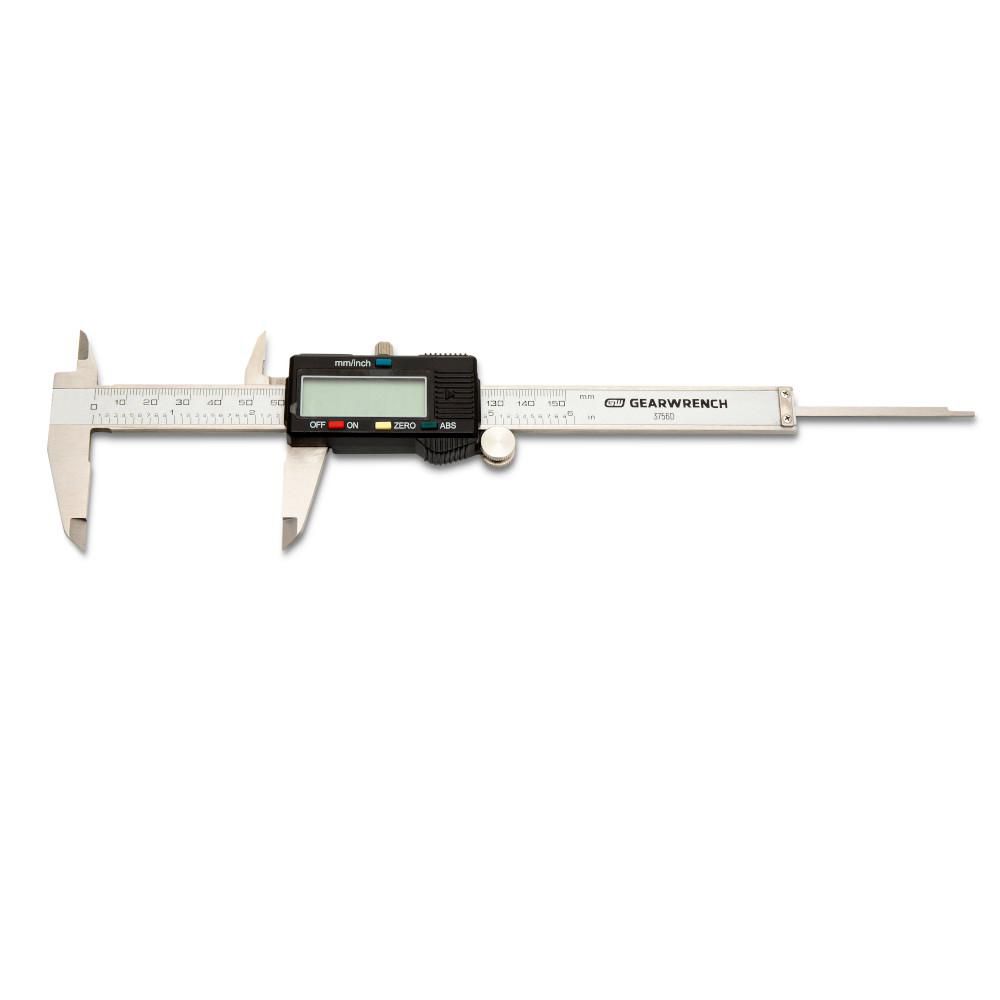 Gearwrench 3756D 6" Digital SAE/Metric Caliper with Large LCD Window