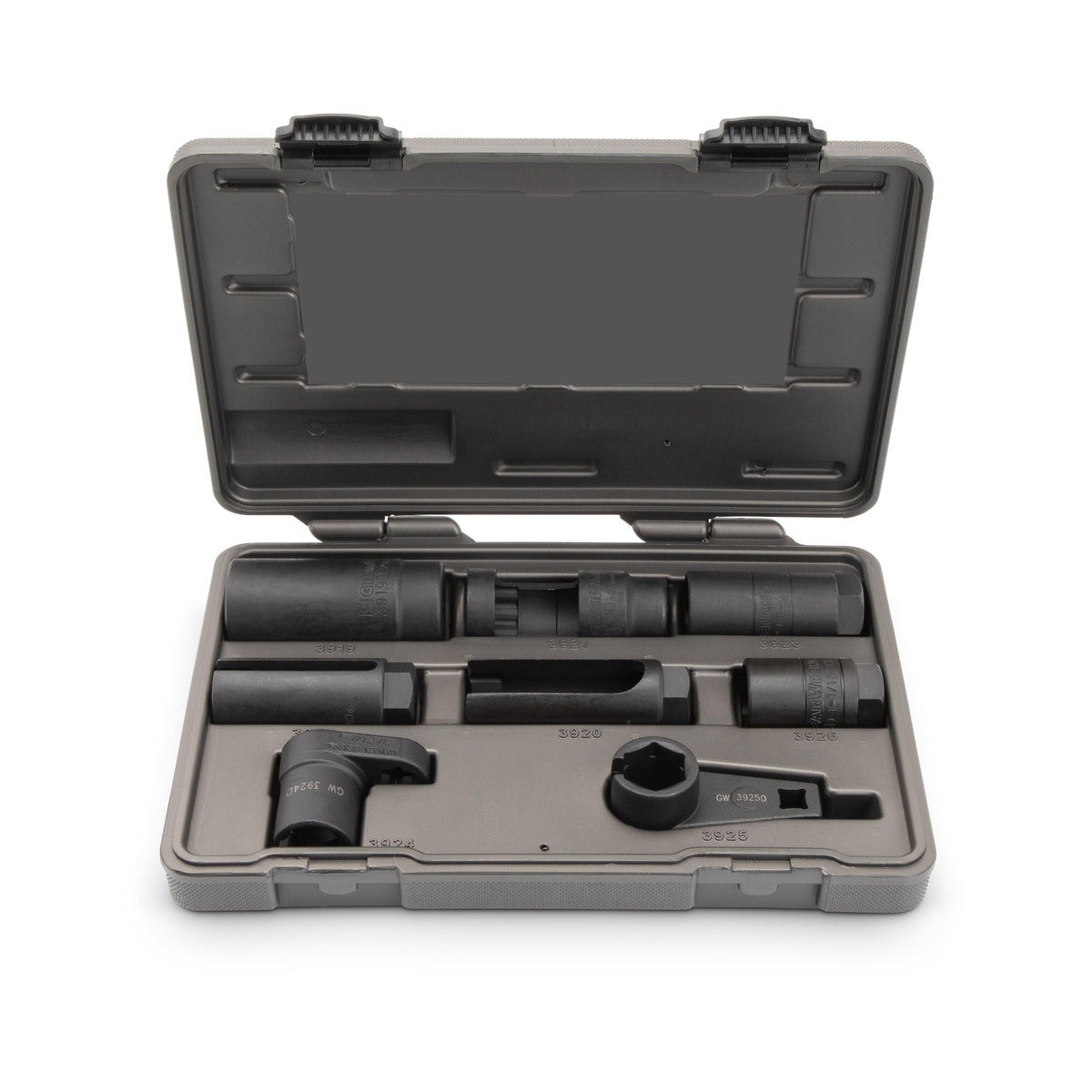 Gearwrench 41720 8 Piece 3/8" & 1/2" Sensor and Sending Socket Set