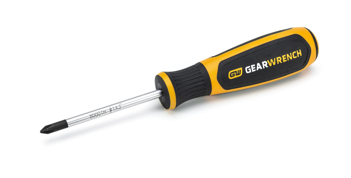 Gearwrench 80001H #1 x 3" Phillips® Dual Material Screwdriver