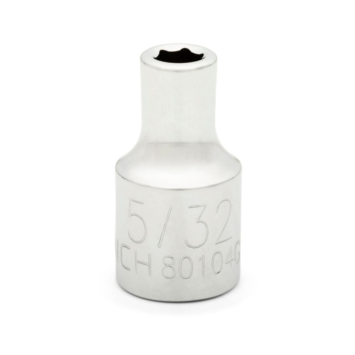 Gearwrench 80104D 1/4" Drive 6 Point Standard SAE Socket 5/32"