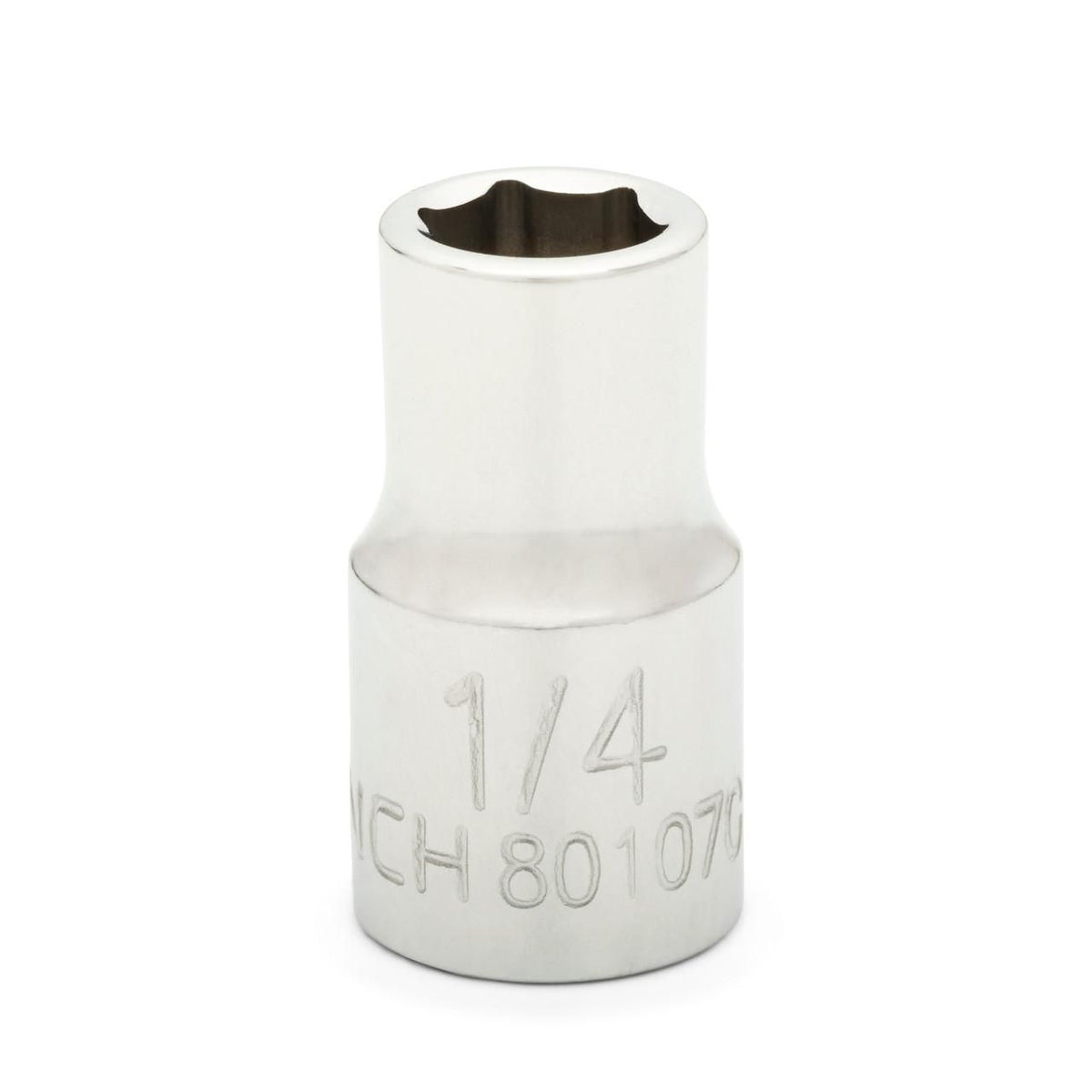 Gearwrench 80107 1/4" Drive 6 Point Standard SAE Socket 1/4"