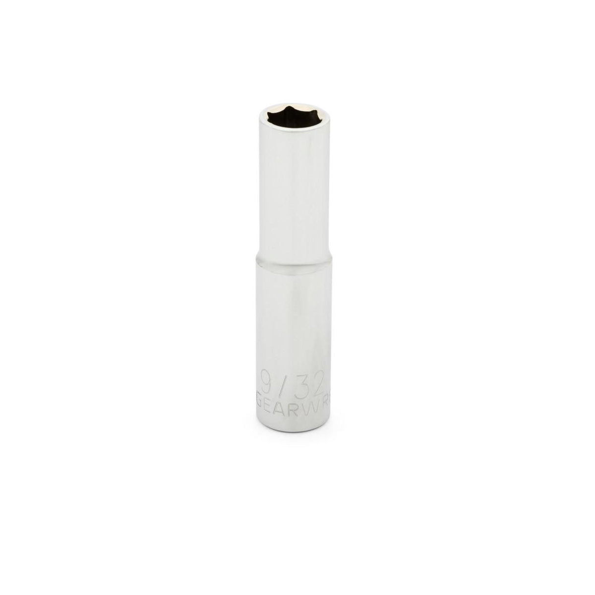 Gearwrench 80118 1/4" Drive 6 Point Deep SAE Socket 9/32"