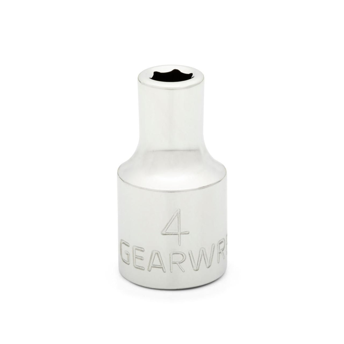 Gearwrench 80125 1/4" Drive 6 Point Standard Metric Socket 4mm