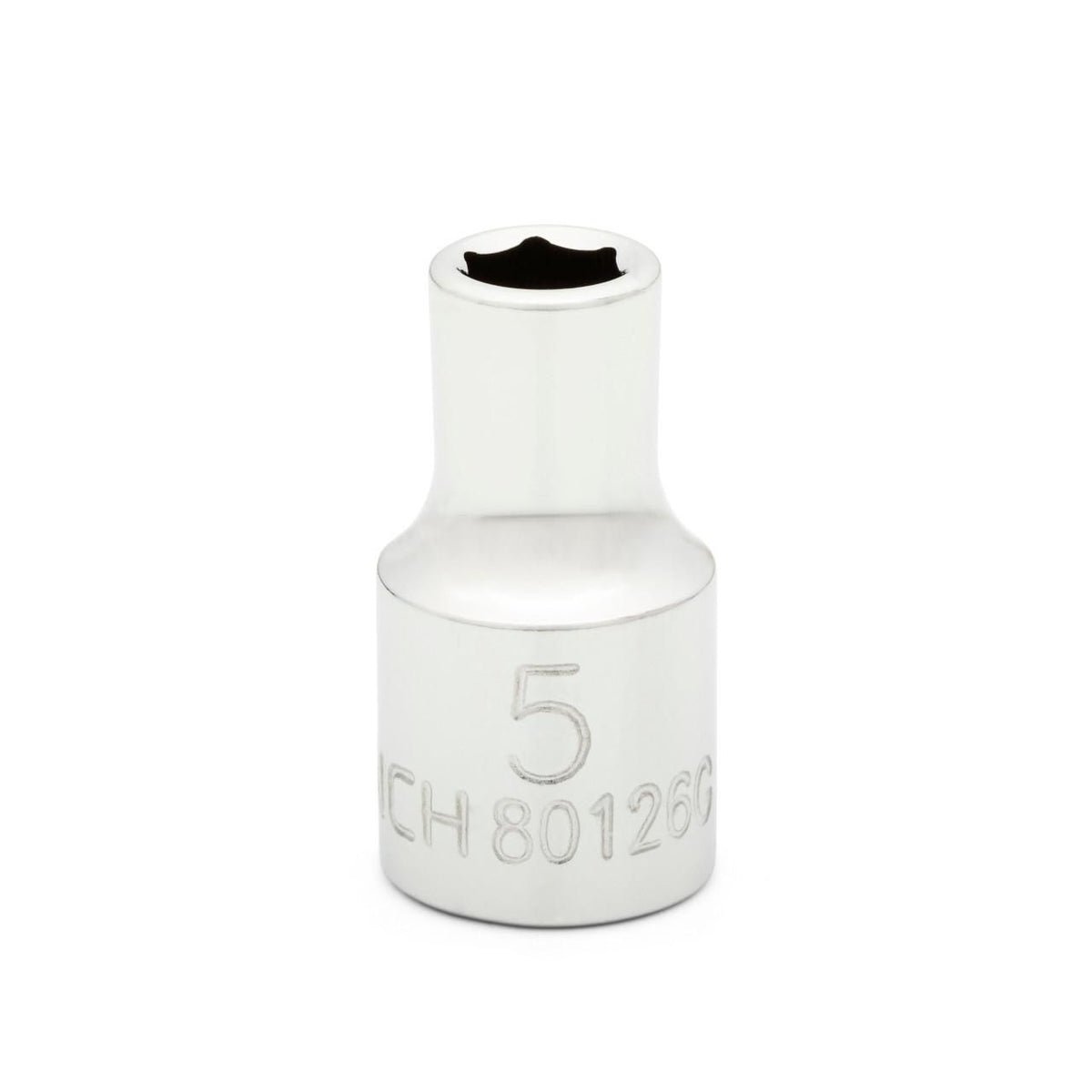 Gearwrench 80126 1/4" Drive 6 Point Standard Metric Socket 5mm